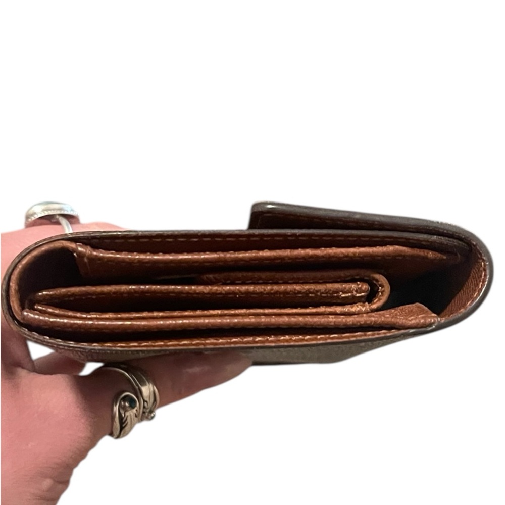 Louis Vuitton Monogram Wallet in Brown and Gold - Picture 3 of 8